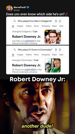 Robert Downey Jr. Moment 🗿