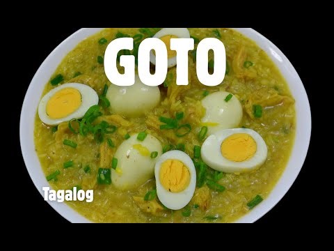 The Comfort of Goto | Filipino Rice Porridge with Tripe