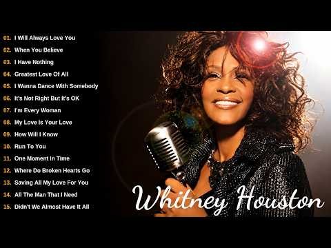 Whitney Houston Greatest Hits full album | The best of Whitney Houston 🌹