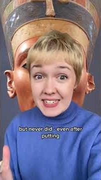 Nefertiti's Mystery: Why Only One Eye? #Art #ArtHistory #AncientEgypt #History