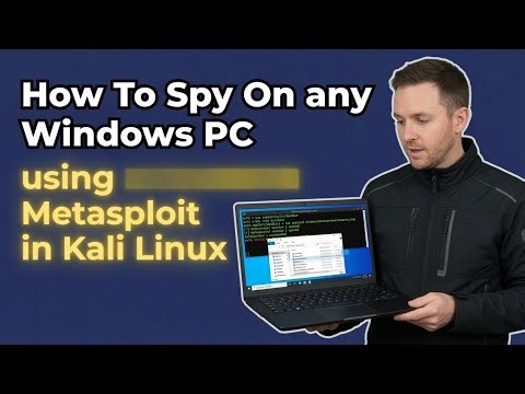 How To Spy On any Windows PC using Metasploit in Kali Linux.