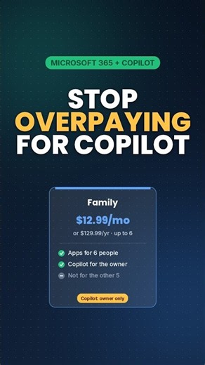 Microsoft 365 Family: the Copilot catch