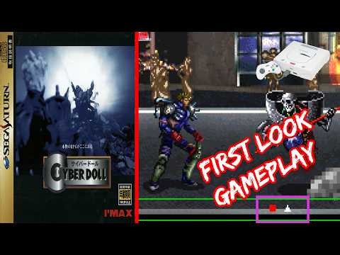 Cyber Doll (English Patched) – SEGA Saturn Gameplay