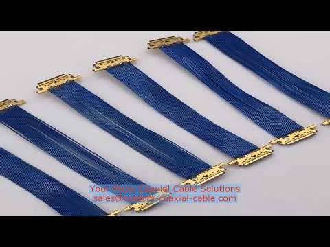 ultrasound probe micro-coax Israel supplier I-PEX 2576-030 Micro coaxial Cables assembly Coaxial Cab