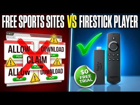 Free Sports Streaming Sites vs a Firestick Player (2026)