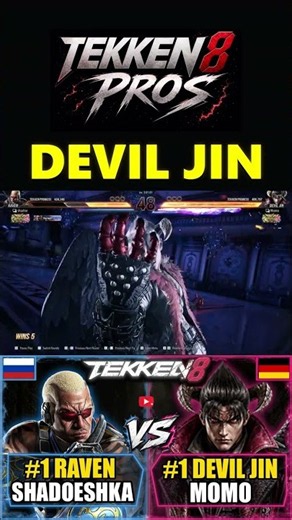 Tekken 8 DEVIL JIN PERFECT ROUND! #tekken8 #tekken8deviljin
