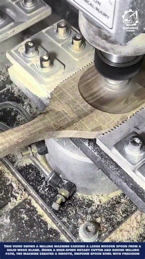 Smart Wood Carving Innovation Technology for high-precision spoon crafting