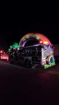 Fire Trucks LIGHT UP the St. Patrick’s Day Parade! #stpatricksday #parade #firetrucks
