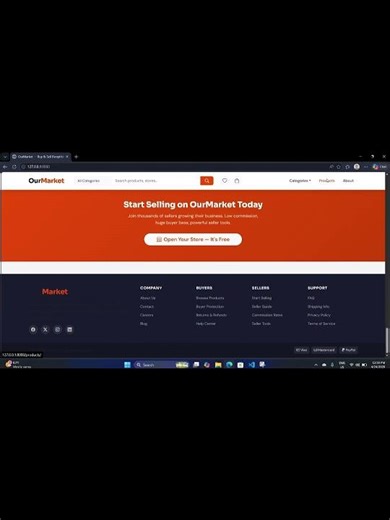 Full E-Commerce Marketplace Built with Django 😱