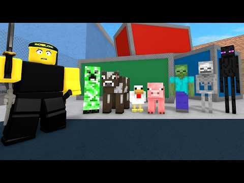 Minecraft Avatars HIDE and SEEK in Murder Mystery 2!