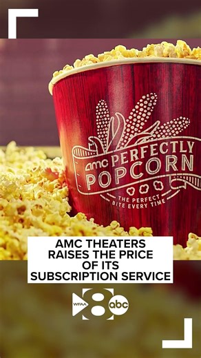 AMC Theaters raises the price of its subscription service