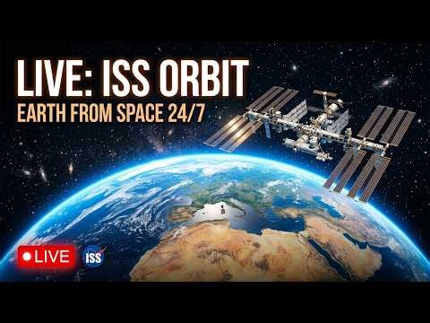 🔴 LIVE: Watch Earth from Space 24/7 | NASA ISS HD Video Feed
