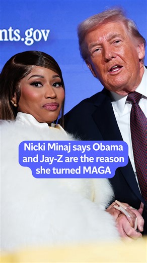 Nicki Minaj says Obama and Jay-Z are the reason she turned MAGA