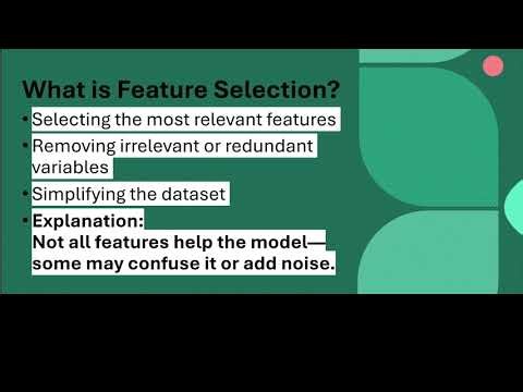 Feature Engineering and Feature Selection Explained | Machine Learning Basics
