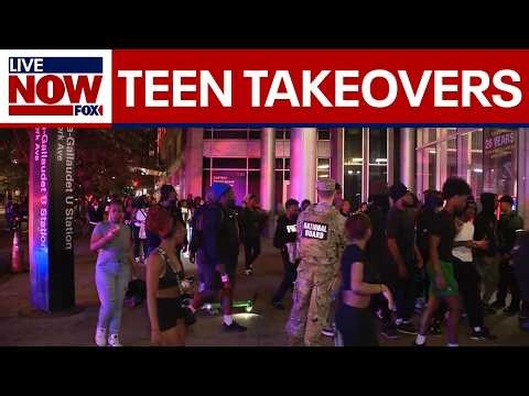 Viral teen takeovers spark chaos nationwide
