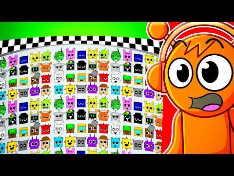 The 200 SPRUNKI CUBE Battle Royale! (Square League)
