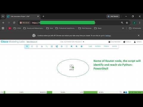 Automating Cisco Modeling Labs (CML) with Python | CML API Lab Automation 9-4