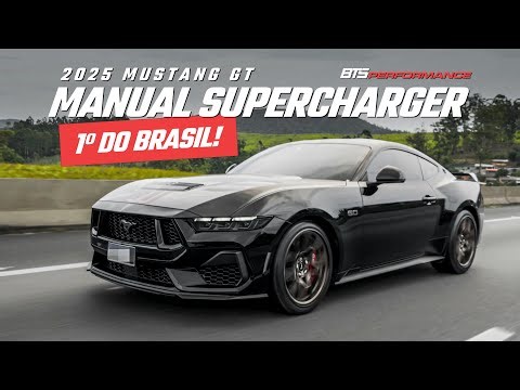 1º Mustang Manual 2025 com Supercharger do Brasil - BTS Performance