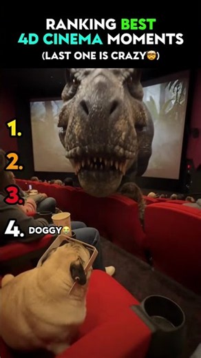 Ranking the Best 4D Cinema Moments 🤯