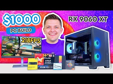 Best $1000 Gaming PC You Can ACTUALLY Build Right Now! 👀