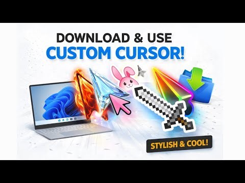 Custom Mouse Cursor on PC | Download & Setup in 2 Minutes | Link Future Tech