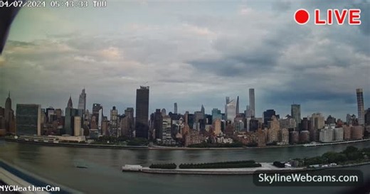 【LIVE】 Webcam New York - Midtown Manhattan | SkylineWebcams