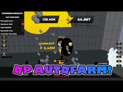 NEW Roblox Strongman Simulator Script! OP Auto Farm + Auto Hatch Pets
