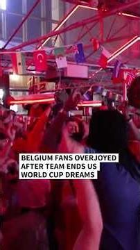 Belgium brought the United States' World Cup party to a shattering halt, thrashing the tournament co