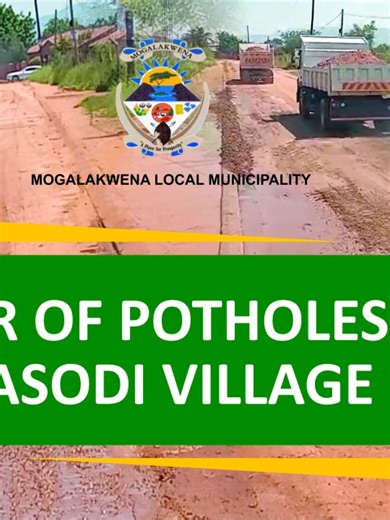 WATER SECURITY AND ROAD INFRASTRUCTURE DEVELOPMENT UPDATE MOKOPANE: Mogalakwena Local Municipality wishes to inform residents and stakeholders that the Technical Services Department developed and implemented a Water Master Plan some time ago and currently, the plan is in use and is also showing positive outcomes. The Water Master Plan was developed in order to deal with the existing water supply problems, as well as future water demand in the proposed areas for extension. Through the implementat