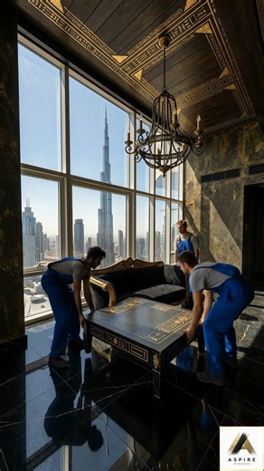 Dubai Egyptian Apartment — Black Gold Aged Plaster