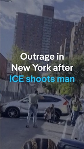 Outrage in New York after ICE shoots man | DW News
