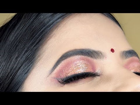 Cut Crease Eye Look tutorial || Bridal Half Cut Crease Look || Rashika Singh