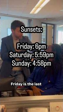 Coworkers react to daylight saving time ending