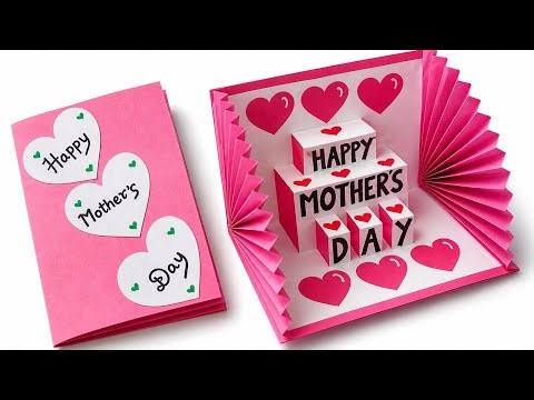 DIY Mother’s Day Pop Up Card 💖 | Easy Handmade Card Idea | Surprise Gift for Mom 🎁