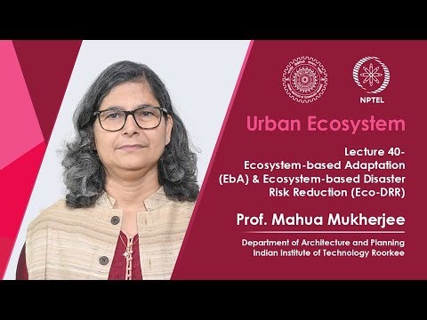 Lecture 40: Ecosystem-based Adaptation (EbA) & Ecosystem-based Disaster Risk Reduction (Eco-DRR)