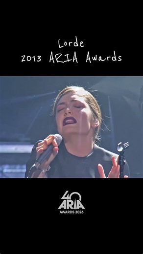 ARIA Awards Archive - Lorde Awards Live Performance 2013