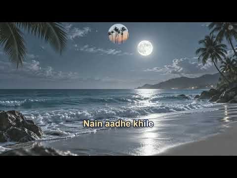 Aadha Hai Chandrama (Navrang) | Easy Karaoke – Low Vocals 40% | Hindi Lyrics