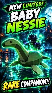 How to Get the NEW Baby Nessie Companion in Roblox Fisch! 🦕 #fisch #roblox #gaming