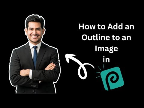 How to Add an Outline to an Image in Photopea