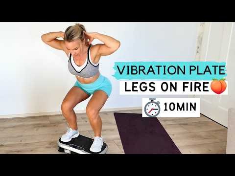 Vibration plate LEGS & BALANCE workout 🍑
