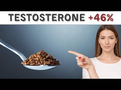 Even a small amount increases TESTOSTERONE by 46%
