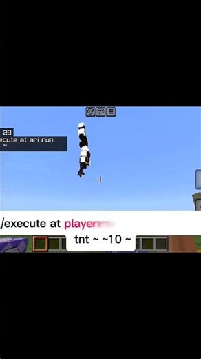 full video 👇🏻👇🏻👇🏻 Minecraft PE command block #minecraft #tnt #tntrain #gaming #bedrockedition #pe