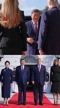 Chinese President Xi arrives at White House for talks with President Trump