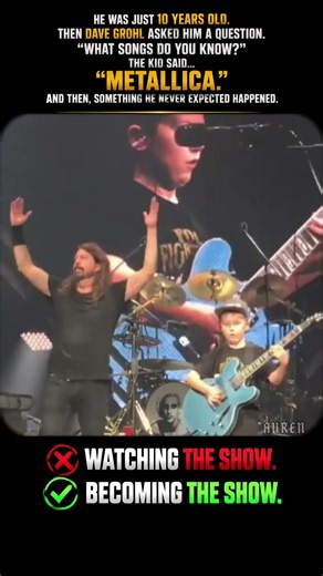 A 10-Year-Old Joined Foo Fighters to Play Metallica