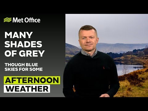 28/12/2025 - Grey skies continue - Afternoon Weather Forecast UK – Met Office Weather