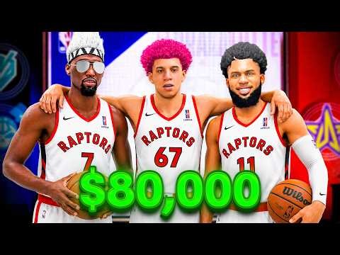$80K NBA2KL TOURNAMENT! Team Raptors w/ Solo and Clutch (full stream)