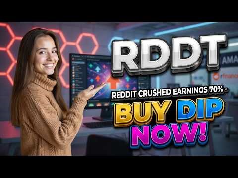 Reddit Crushed Earnings 70% - Buy Dip NOW! RDDT Stock Analysis