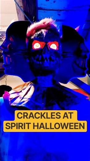 CRACKLES ANIMATRONIC AT SPIRIT HALLOWEEN 2026 #spirithalloween #animatronics #halloween