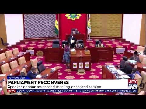 Parliament Reconvenes: Speaker announces second meeting of second session | News Desk
