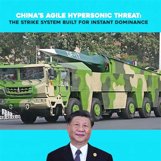 China’s Agile Hypersonic Threat: The Strike System Built for Instant Dominance
